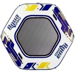 Aqua Leisure 10 Hexagonal Inflatable Island WMesh Center-small image
