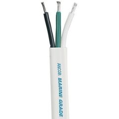 Ancor White Triplex Cable 123 Awg Flat 25-small image