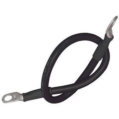 Ancor Battery Cable Assembly, 4 Awg 21mm178 Wire, 516 793mm Stud, Black 32 812cm-small image