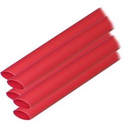 Ancor Adhesive Lined Heat Shrink Tubing Alt 38 X 6 5Pack Red-small image