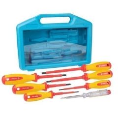 Ancor 7Piece Screwdriver Set WCase-small image