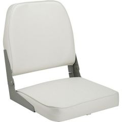 Attwood SwivlEze Low Back Padded Flip Seat White-small image
