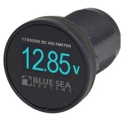 Blue Sea 1733200 Mini Oled Voltmeter Blue-small image
