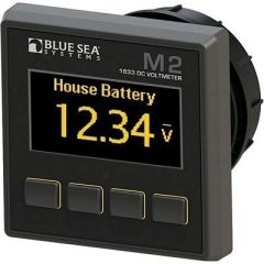 Blue Sea M2 DC Voltmeter - Marine Electrical Part-small image