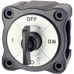 Blue Sea 6005200 Battery Switch Single Circuit OnOff Black-small image