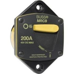 Blue Sea 7049 200 Amp Panel Mount 187 Series Circuit Breaker-small image