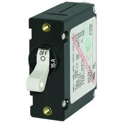 Blue Sea 7210 AcDc Single Pole Magnetic World Circuit Breaker 15amp-small image