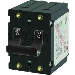 Blue Sea 7236 ASeries Double Pole Toggle 20a Black-small image