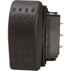 Blue Sea 7938 Contura Ii Switch Dpdt Black OnOffOn-small image