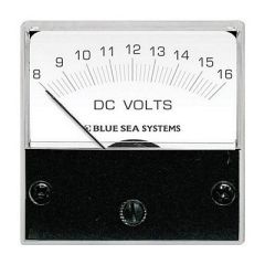 Blue Sea 8028 Dc Analog Micro Voltmeter 2 Face, 816 Volts Dc-small image