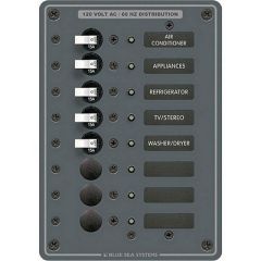 Blue Sea 8059 Ac 8 Position Toggle Circuit Breaker Panel-small image