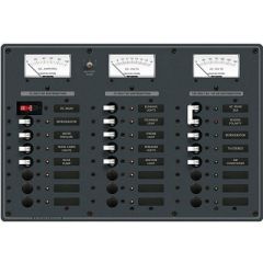 Blue Sea 8084 Ac Main 6 PositionsDc Main 15 Positions Toggle Circuit Breaker Panel White Switches-small image