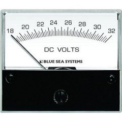 Blue Sea 8240 Dc Analog Voltmeter 234 Face, 1832 Volts Dc-small image