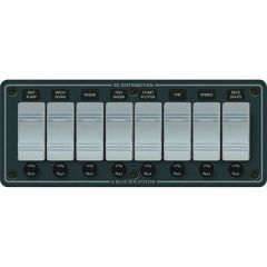 Blue Sea 8261 Waterproof Panel 8 Position Slate Grey-small image