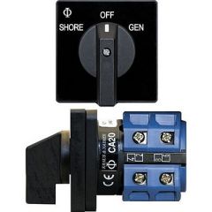 Blue Sea 9009 Switch, Ac 120vac 32a Off 2 Position-small image