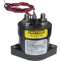 BLUE SEA 9012 SOLENOID L SERIES 250A12/24V - Marine Electrical Part-small image