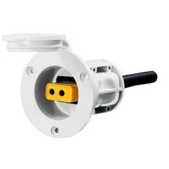 Cannon Flush Mount Power Port White-small image