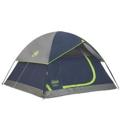 Coleman Sundome 4Person Camping Tent Navy Blue Grey-small image