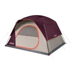 Coleman 6Person Skydome Camping Tent Blackberry-small image