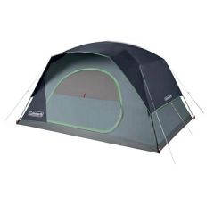 Coleman Skydome 8Person Camping Tent Blue Nights-small image
