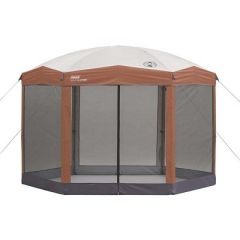 Coleman Shelter 12 X 10 Back Home Screened Sun Shelter WInstant Setup-small image