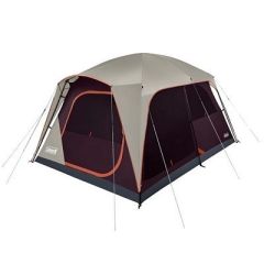 Coleman Skylodge 8Person Camping Tent Blackberry-small image