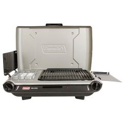 Coleman Deluxe Tabletop Propane 2In1 GrillStove 2 Burner-small image