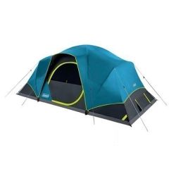 Coleman Skydome Xl 10Person Camping Tent WDark Room-small image