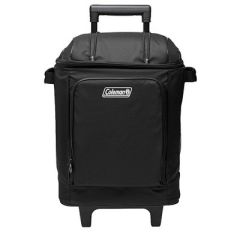 Coleman Chiller 42Can SoftSided Portable Cooler WWheels Black-small image
