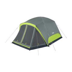 Coleman 6Person Skydome Camping Tent WScreen Room Rock Grey-small image