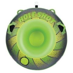 Full Throttle Hole Shot Towable Tube 1 Rider Green-small image