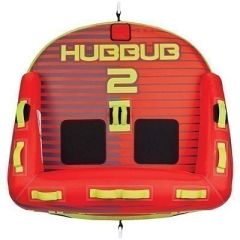 Full Throttle Hubbub 2 Towable Tube 2 Rider Red-small image