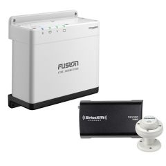 Fusion MsWb675 Marine Hideaway Stereo WSiriusxm Sxv300 Connect Tuner MarineRv Antenna-small image