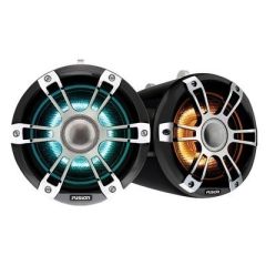 Fusion SgFlt772spc 77 Wake Tower Speakers WCrgbw Led Lighting Sports Chrome-small image