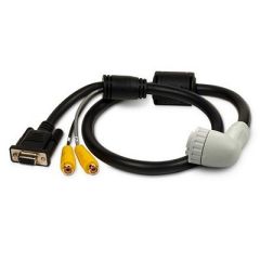 Garmin Right-Angle Marine A/V Cable - GPS Fish Finder Combo Accessories-small image