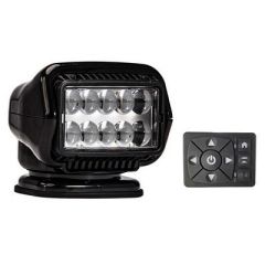 Golight Stryker St Series Permanent Mount Black 12v Led WHard Wired Dash Mount Remote-small image