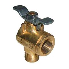 Groco 12 Npt 90 Degree Bronze Fuel Valve-small image
