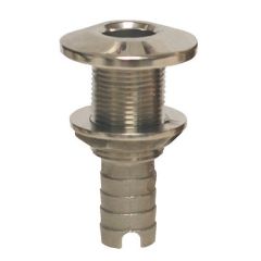 Groco Stainless Steel Hose Barb ThruHull Fitting 1-small image