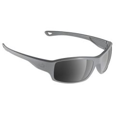 H2optix Beachwalker Sunglasses Matt Grey, Grey Silver Flash Mirror Lens Cat 3 Ar Coating-small image
