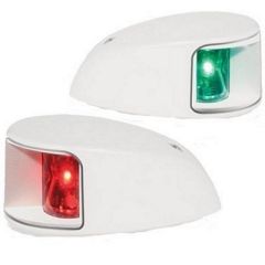 Hella Marine Naviled Deck Mount Port Starboard Pair 2nm Clear LensWhite Housing-small image