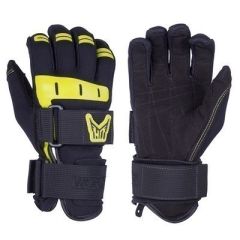 Ho Sports Wakeboard MenS World Cup Gloves BlackYellow XLarge-small image