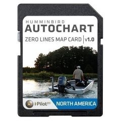 Humminbird AutoChart Zero Lines Map Card - Mapping & Cartography-small image