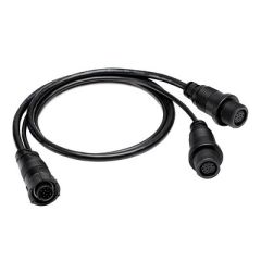 Humminbird 14 M Silr Y SolixApex Side Imaging 2d Splitter Dual Side Image Adapter Cable 30-small image