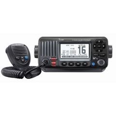 Icom M424g Fixed Mount Vhf WBuiltIn Gps Black-small image