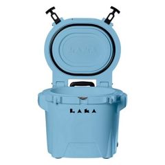 Laka Coolers 30 Qt Cooler WTelescoping Handle Wheels Blue-small image