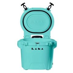 Laka Coolers 30 Qt Cooler WTelescoping Handle Wheels Seafoam-small image