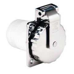 Marinco 6373elB 50amp 125250v Stainless Steel Inlet-small image