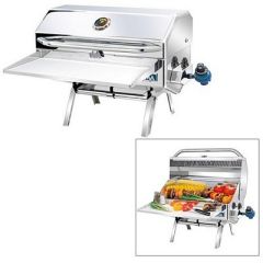 Magma Newport 2 Gourmet Series Gas Grill - On-Board Cooking Supplies-small image