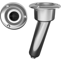 Mate Series Stainless Steel 15 Degree Rod Cup Holder Drain Round Top-small image