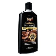MeguiarS Gold Class Rich Leather Cleaner Conditioner 14oz-small image